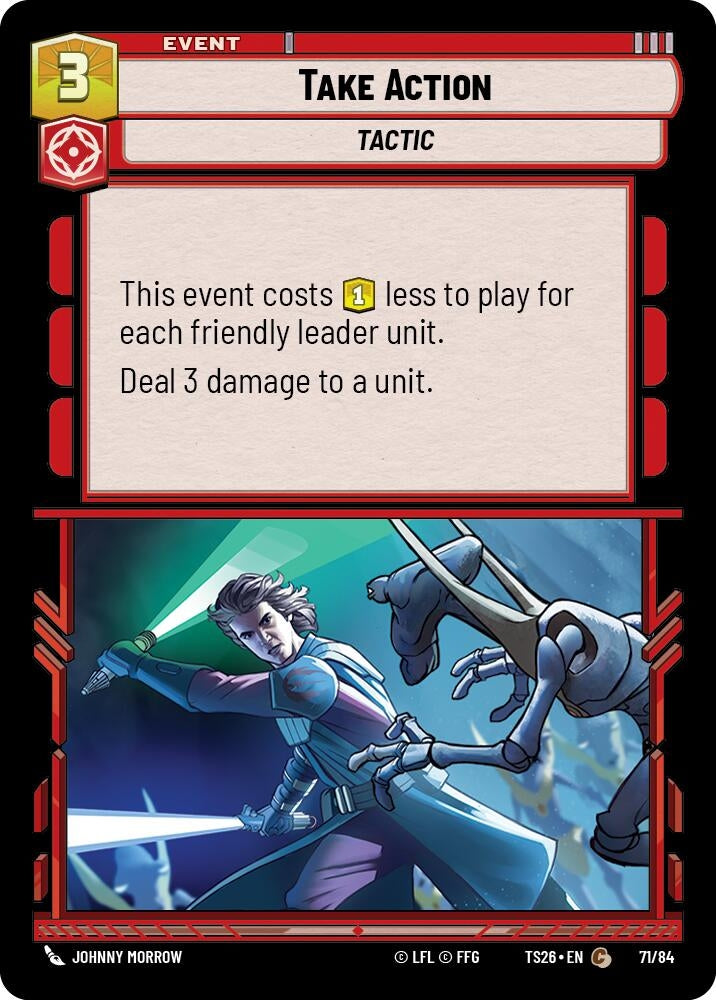 Image for Take Action (71/84) (Twin Suns) - Star Wars: Unlimited