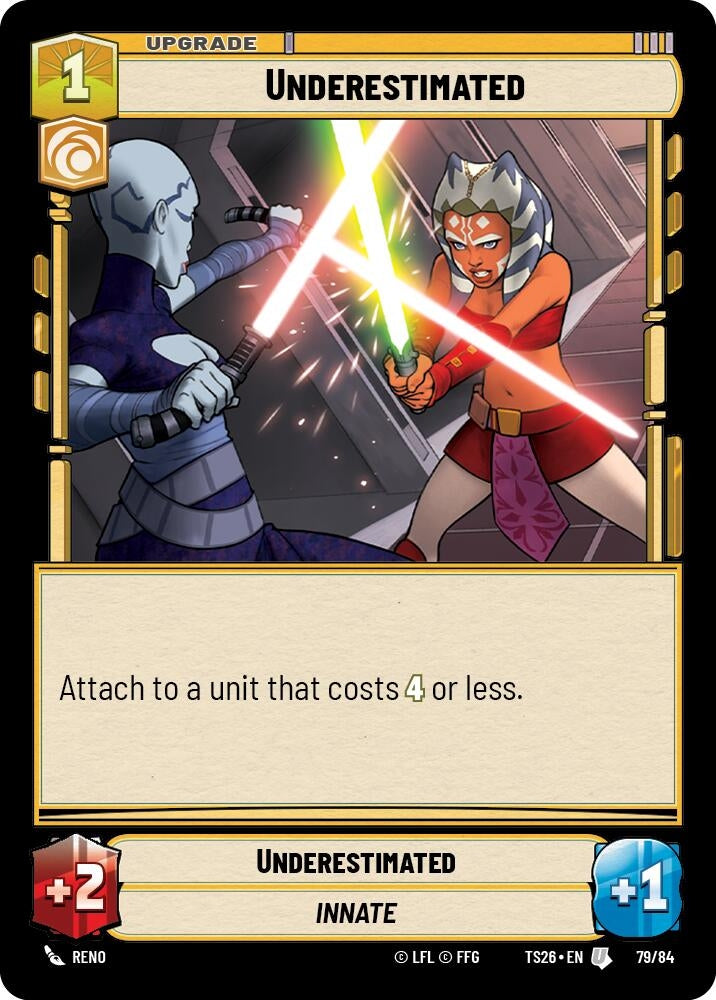 Image for Underestimated (79/84) (Twin Suns) - Star Wars: Unlimited