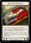 Image for Reverent Rerebrace (AHA005) (Armory Deck Origins: Hala) - Flesh and Blood TCG