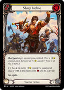 Image for Sharp Incline (Yellow) (AHA018) (Armory Deck Origins: Hala) - Flesh and Blood TCG