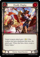 Image for Deadly Display (Blue) (AHA020) (Armory Deck Origins: Hala) - Flesh and Blood TCG