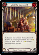 Image for Visit The Dawnsmith (Blue) (AHA026) (Armory Deck Origins: Hala) - Flesh and Blood TCG