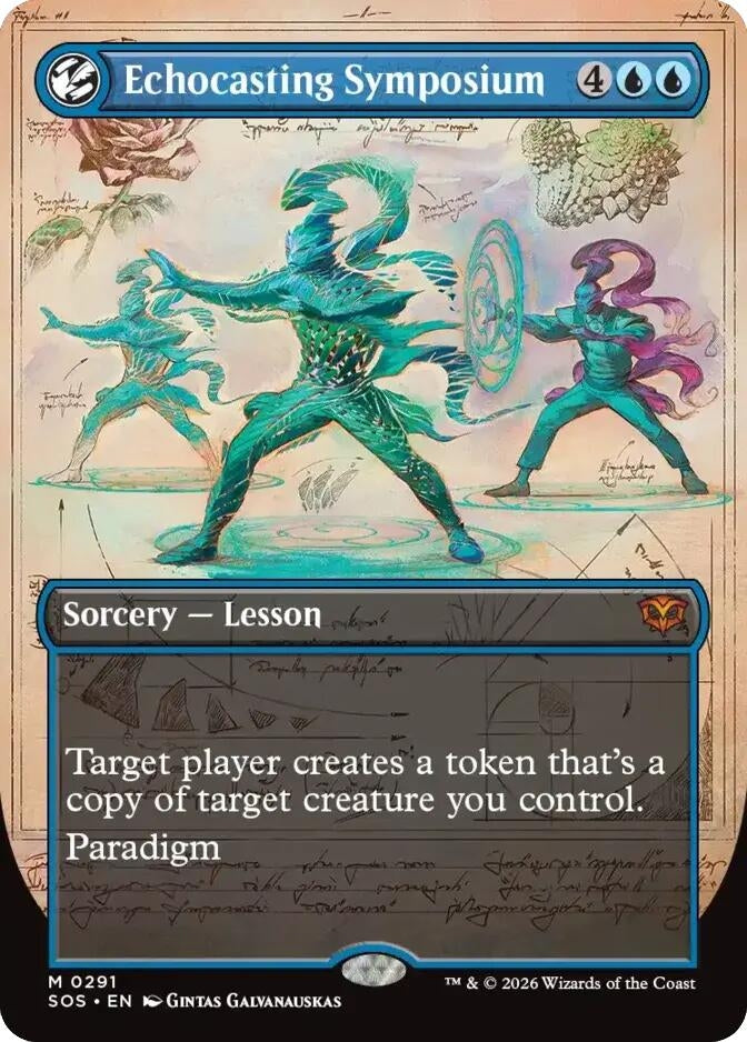 Image for Echocasting Symposium (Borderless) (291) (Secrets of Strixhaven) - Magic: The Gathering