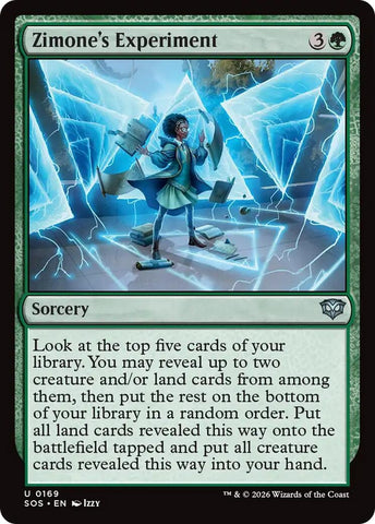Image for Zimone's Experiment (169) (Secrets of Strixhaven) - Magic: The Gathering