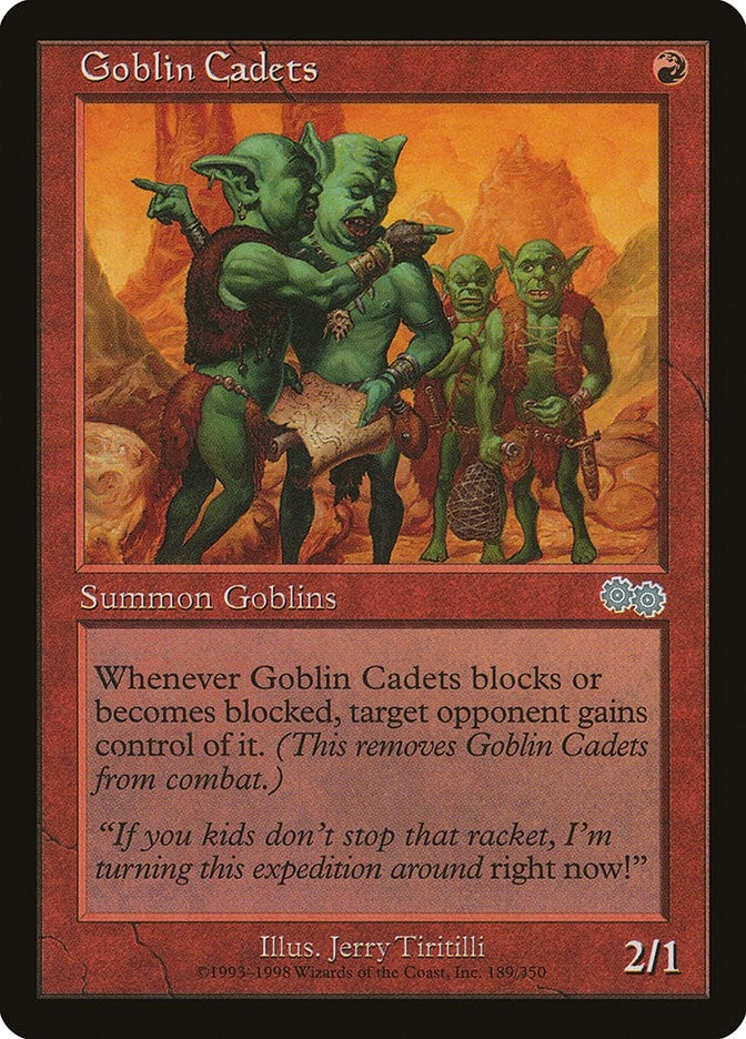 Goblin Cadets (189) [USG]