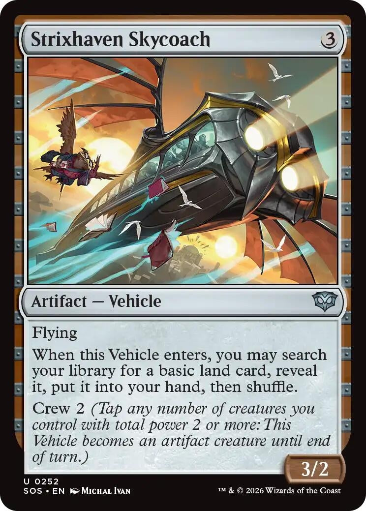 Image for Strixhaven Skycoach (252) (Secrets of Strixhaven) - Magic: The Gathering