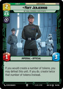 Image for Moff Jerjerrod - We Shall Redouble Our Efforts (94/264) (Ashes of the Empire) - Star Wars: Unlimited