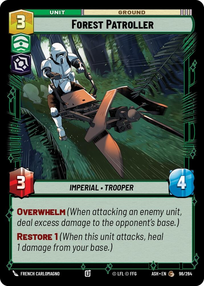 Image for Forest Patroller (96/264) (Ashes of the Empire) - Star Wars: Unlimited