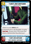 Image for Luke's Jedi Lightsaber - Constructed by Hand (66/264) (Ashes of the Empire) - Star Wars: Unlimited