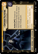 Image for Emperor Palpatine - According to My Design (15/264) (Ashes of the Empire) - Star Wars: Unlimited