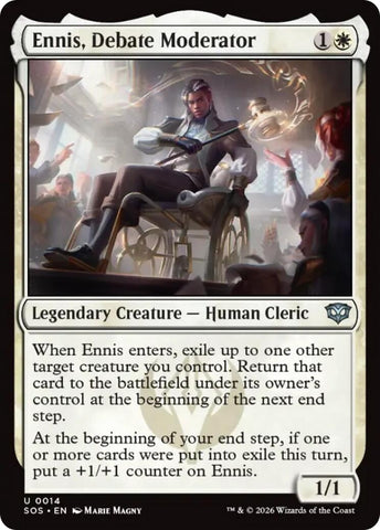 Image for Ennis, Debate Moderator (14) (Secrets of Strixhaven) - Magic: The Gathering