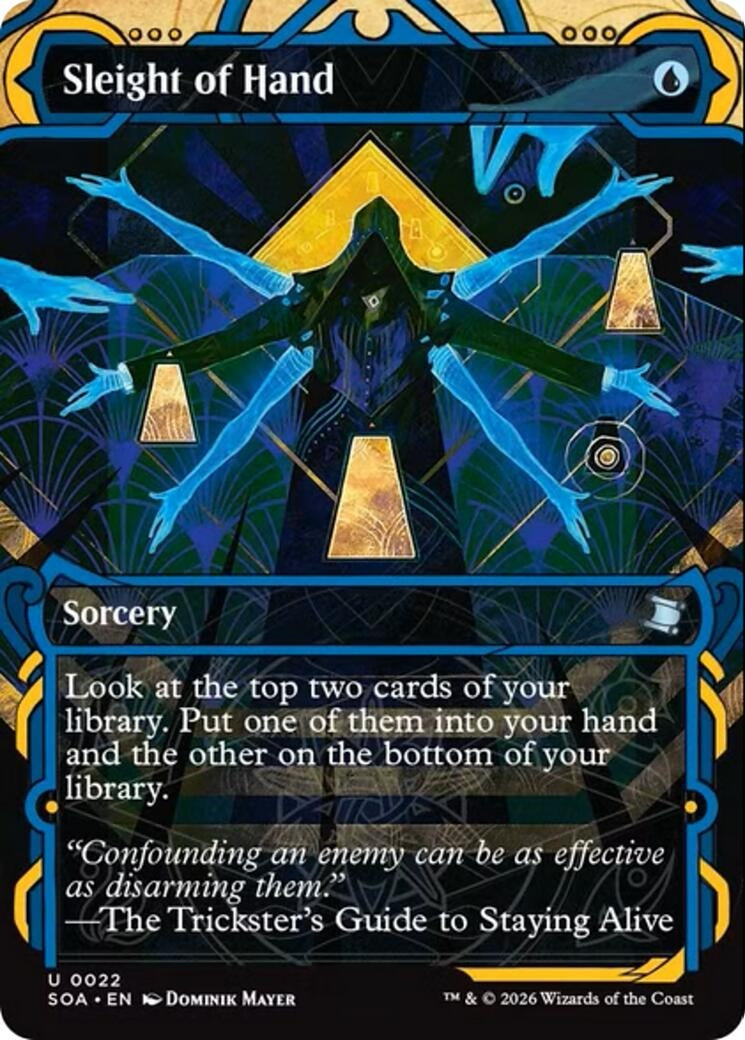 Image for Sleight of Hand (Secrets of Strixhaven: Mystical Archive) - Magic: The Gathering