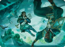 Image for Divergent Equation Art Card (7) (Art Series: Secrets of Strixhaven) - Magic: The Gathering