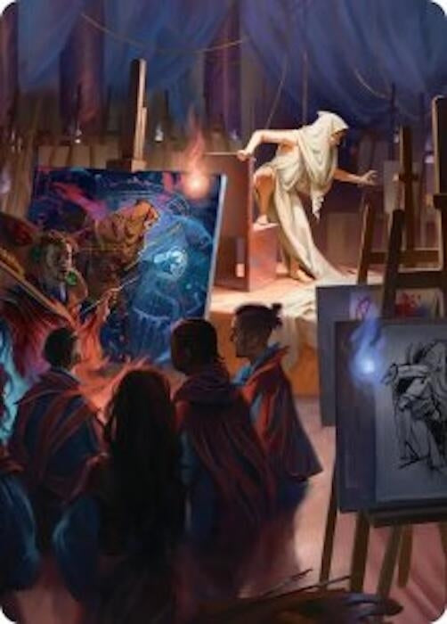 Image for Archaeomancer Art Card (41) (Art Series: Secrets of Strixhaven) - Magic: The Gathering
