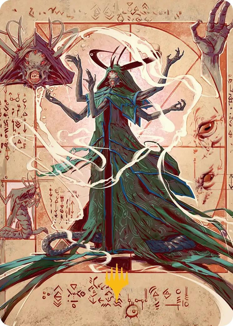 Image for Tragedy Feaster Art Card (Gold-Stamped Planeswalker Symbol) (30) (Art Series: Secrets of Strixhaven) - Magic: The Gathering