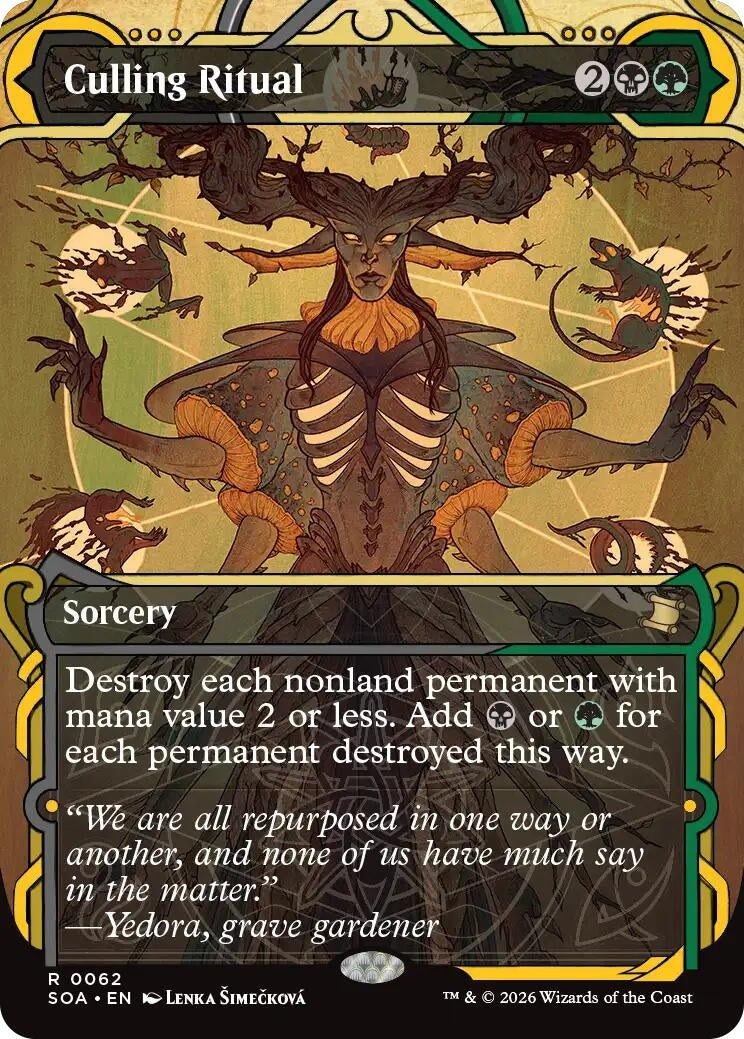 Image for Culling Ritual (62) (Secrets of Strixhaven: Mystical Archive) - Magic: The Gathering