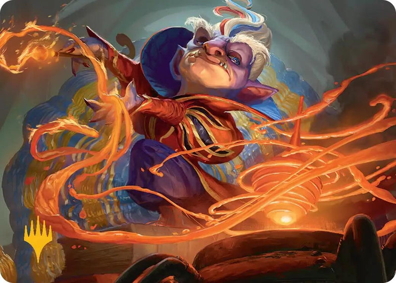Image for Goblin Glasswright Art Card (Gold-Stamped Planeswalker Symbol) (13) (Art Series: Secrets of Strixhaven) - Magic: The Gathering