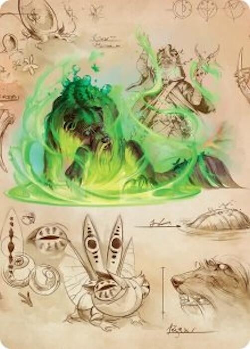 Image for Germination Practicum Art Card (32) (Art Series: Secrets of Strixhaven) - Magic: The Gathering