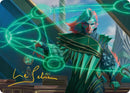 Image for Nev, the Practical Dean Art Card (Gold-Stamped Signature) (37) (Art Series: Secrets of Strixhaven) - Magic: The Gathering