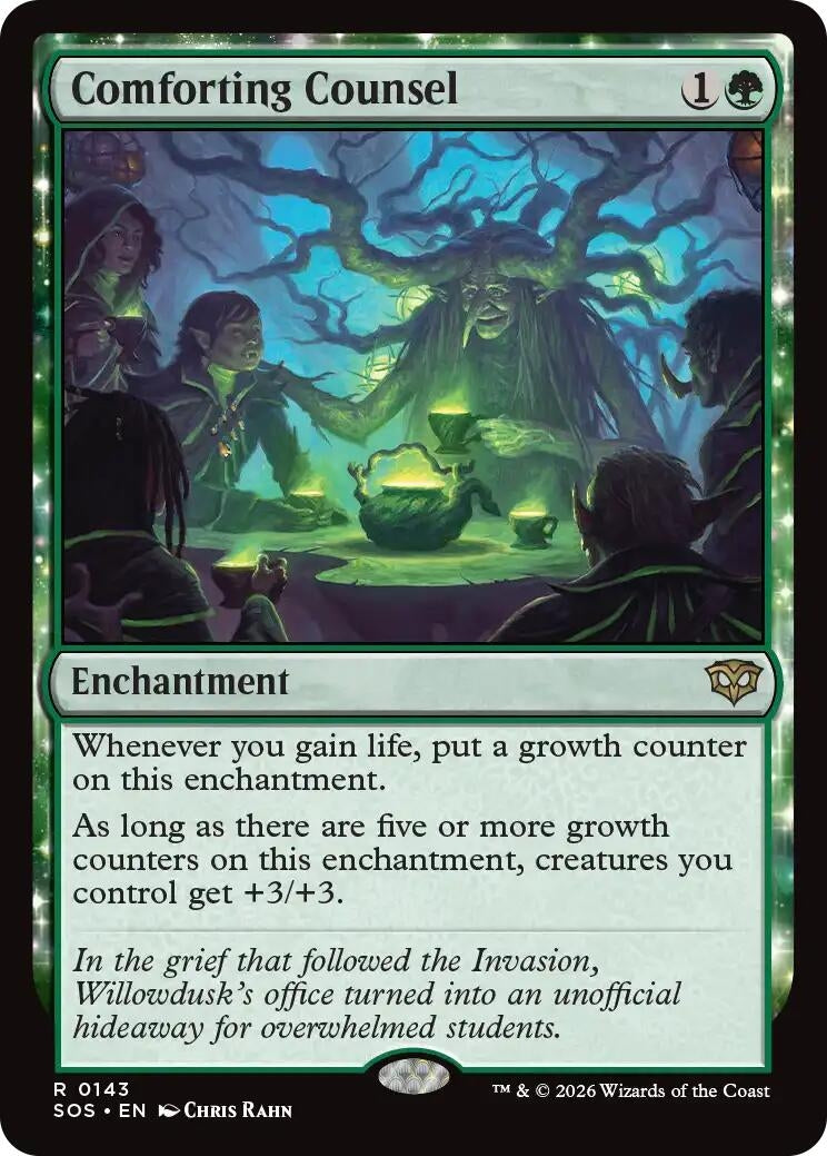 Image for Comforting Counsel (143) (Secrets of Strixhaven) - Magic: The Gathering
