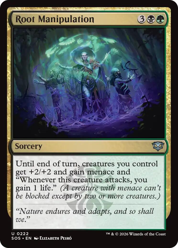 Image for Root Manipulation (222) (Secrets of Strixhaven) - Magic: The Gathering