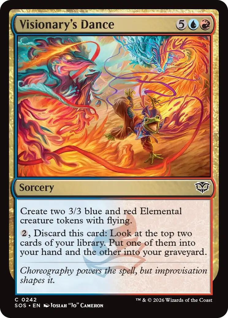 Image for Visionary's Dance (242) (Secrets of Strixhaven) - Magic: The Gathering