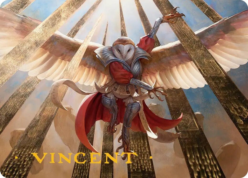 Image for Hardened Academic Art Card (Gold-Stamped Signature) (18) (Art Series: Secrets of Strixhaven) - Magic: The Gathering