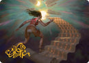 Image for Pursue the Past Art Card (Gold-Stamped Signature) (22) (Art Series: Secrets of Strixhaven) - Magic: The Gathering