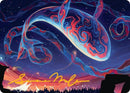 Image for Spectacular Skywhale Art Card (Gold-Stamped Signature) (24) (Art Series: Secrets of Strixhaven) - Magic: The Gathering