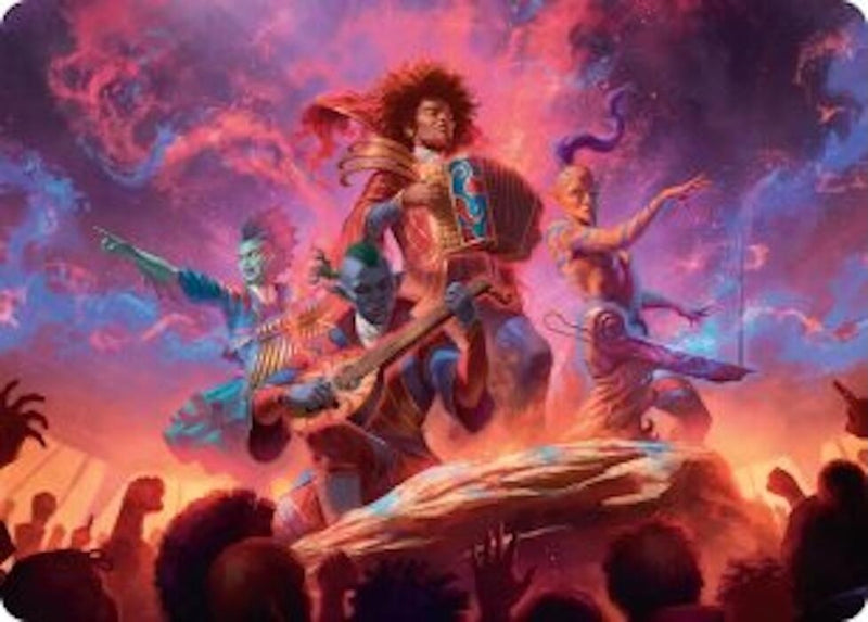 Image for Zaffai and the Tempests Art Card (25) (Art Series: Secrets of Strixhaven) - Magic: The Gathering