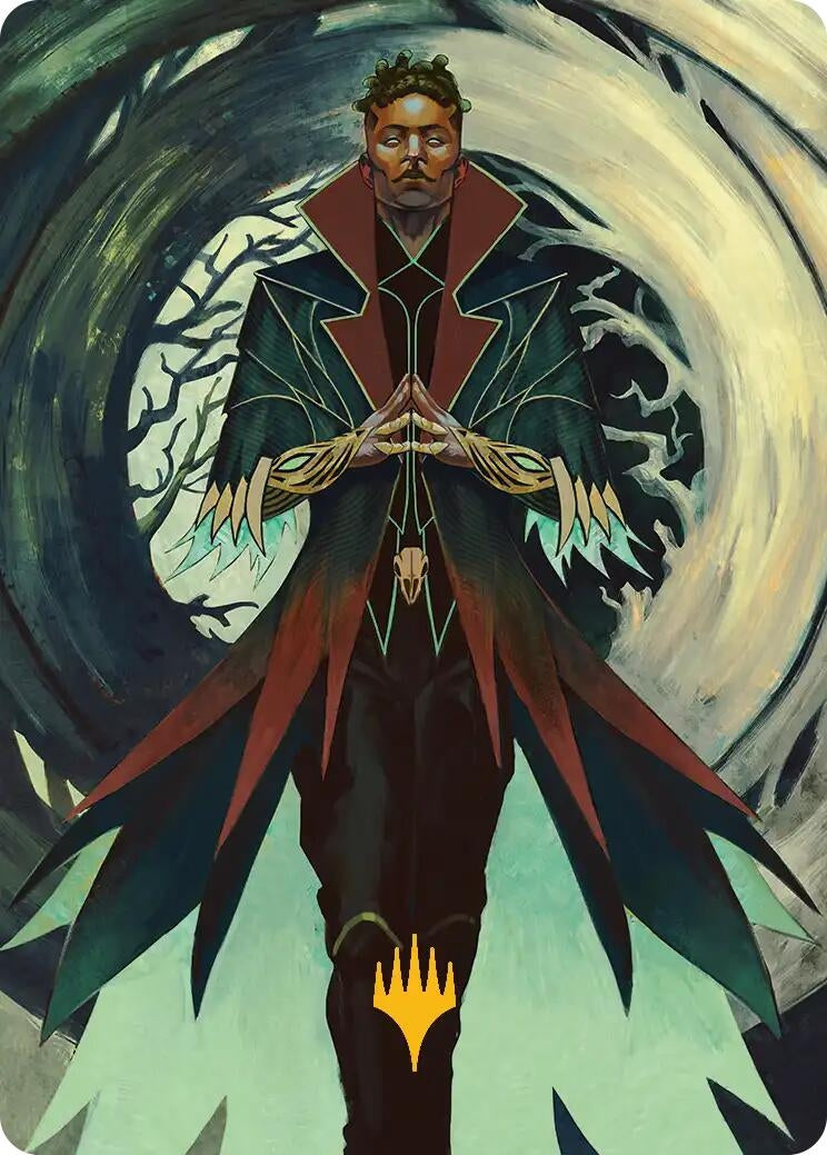 Image for Professor Dellian Fel Art Card (Gold-Stamped Planeswalker Symbol) (28) (Art Series: Secrets of Strixhaven) - Magic: The Gathering
