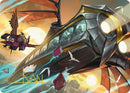 Image for Strixhaven Skycoach Art Card (Gold-Stamped Signature) (26) (Art Series: Secrets of Strixhaven) - Magic: The Gathering