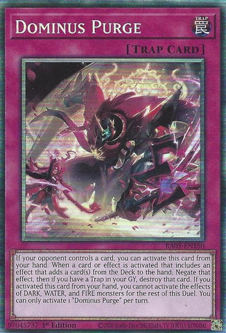 Image for Dominus Purge (Collector's Rare) (RA05-EN150) (Rarity Collection 5) - YuGiOh