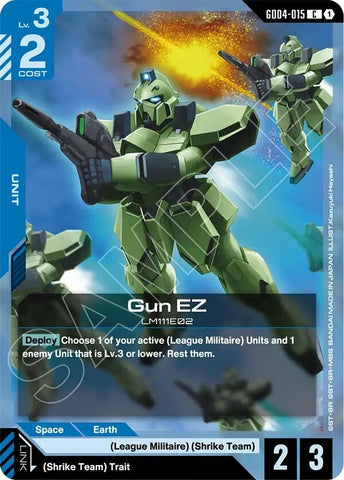 Image for Gun EZ (GD04-015) (Phantom Aria) - Gundam Card Game