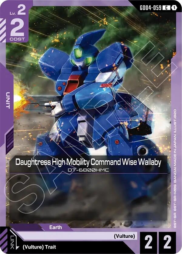 Daughtress High Mobility Command Wise Wallaby (GD04-059) (Phantom Aria)