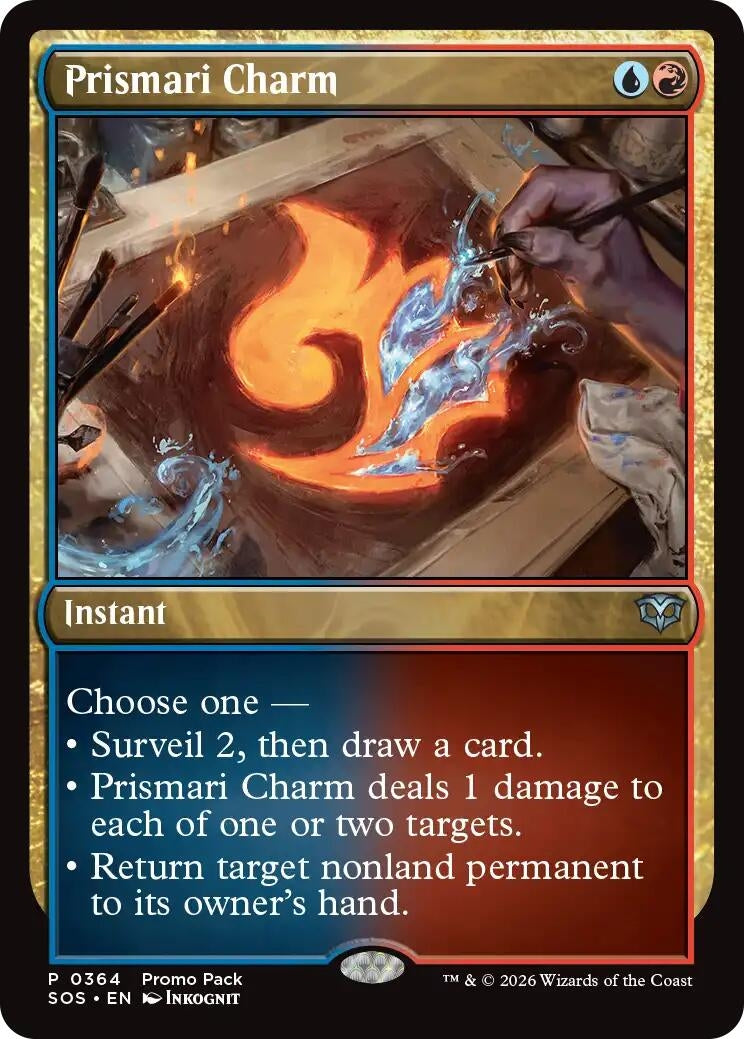 Image for Prismari Charm (364) (Promo Pack: Secrets of Strixhaven) - Magic: The Gathering