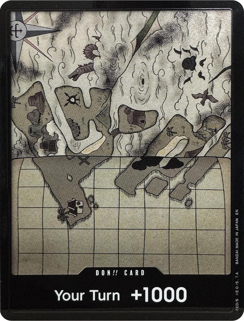 Image for DON!! Card (Sky Island Map) (Double Pack Set Vol. 10) (Adventure on Kami's Island) - One Piece Card Game