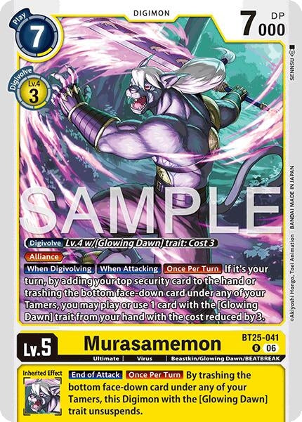Image for Murasamemon (BT25-041 R) (Dual Revolution) - Digimon Card Game