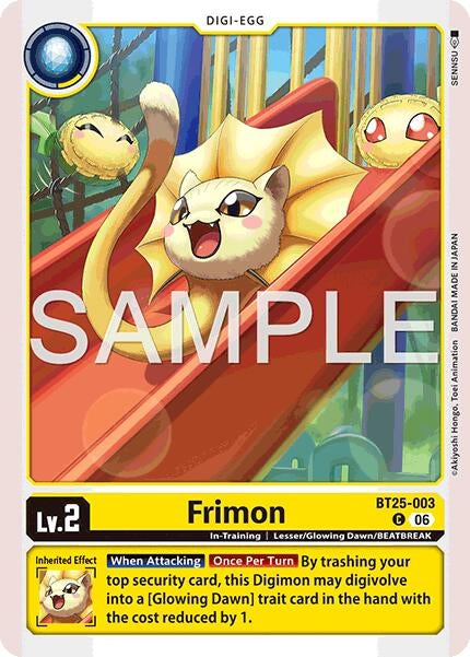 Image for Frimon (BT25-003 C) (Dual Revolution) - Digimon Card Game