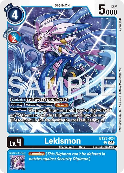 Image for Lekismon (BT25-024 C) (Dual Revolution) - Digimon Card Game