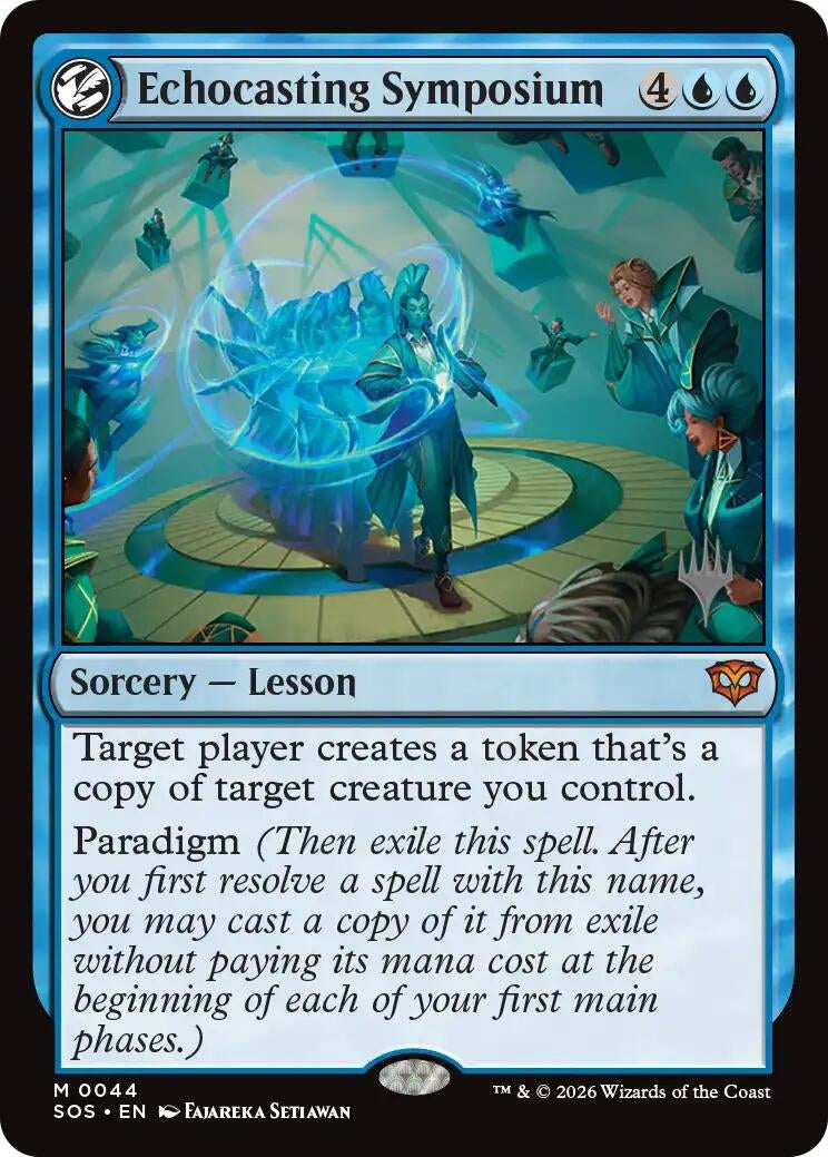 Image for Echocasting Symposium (44) (Promo Pack: Secrets of Strixhaven) - Magic: The Gathering