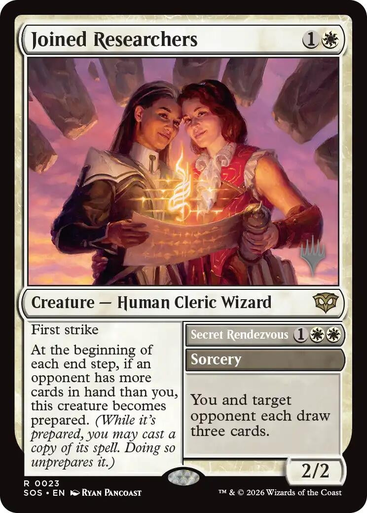 Image for Joined Researchers (23) (Promo Pack: Secrets of Strixhaven) - Magic: The Gathering