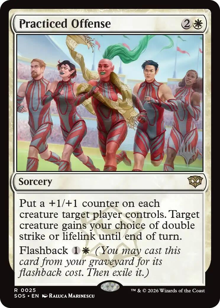 Image for Practiced Offense (25) (Promo Pack: Secrets of Strixhaven) - Magic: The Gathering