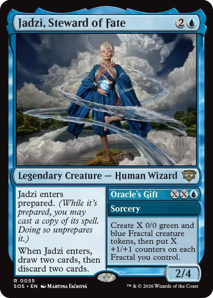 Image for Jadzi, Steward of Fate (55) (Promo Pack: Secrets of Strixhaven) - Magic: The Gathering