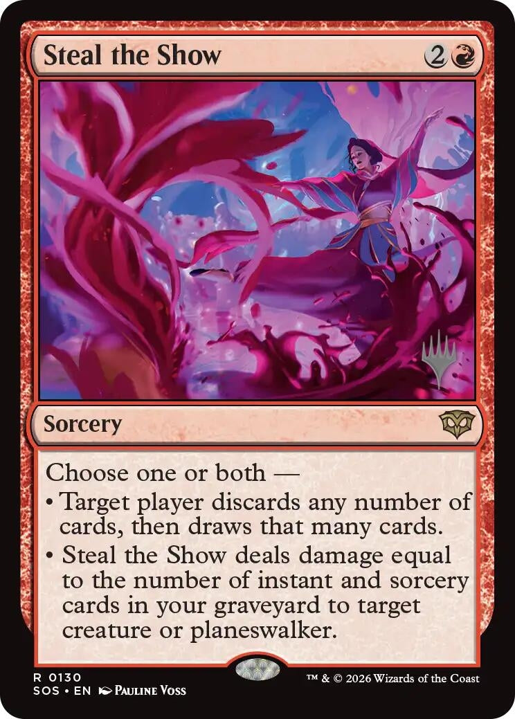 Image for Steal the Show (130) (Promo Pack: Secrets of Strixhaven) - Magic: The Gathering