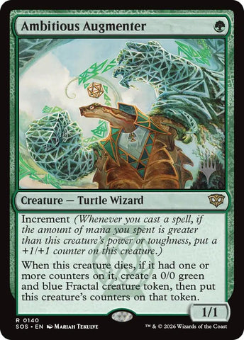 Image for Ambitious Augmenter (140) (Promo Pack: Secrets of Strixhaven) - Magic: The Gathering