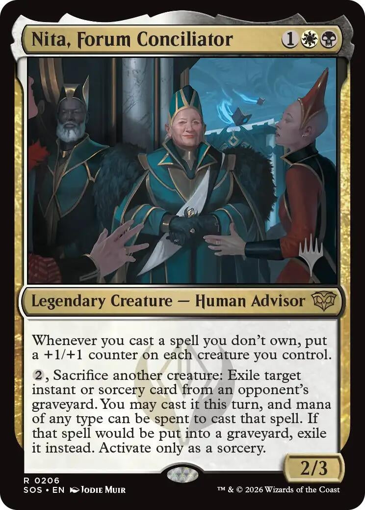 Image for Nita, Forum Conciliator (206) (Promo Pack: Secrets of Strixhaven) - Magic: The Gathering