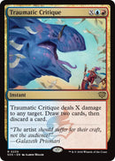 Image for Traumatic Critique (239) (Promo Pack: Secrets of Strixhaven) - Magic: The Gathering