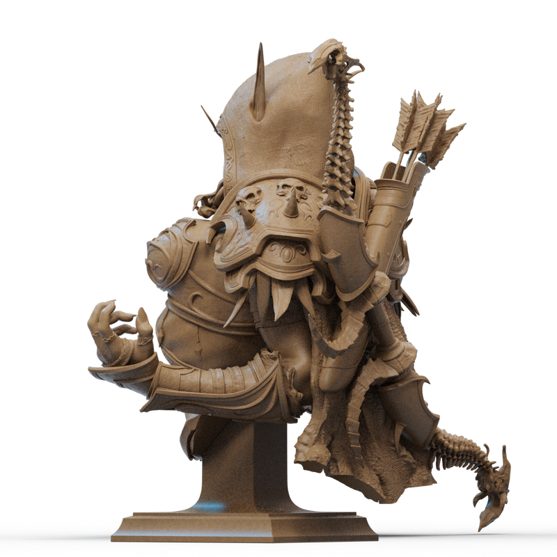 Sylvanas Resin Bust - view 4