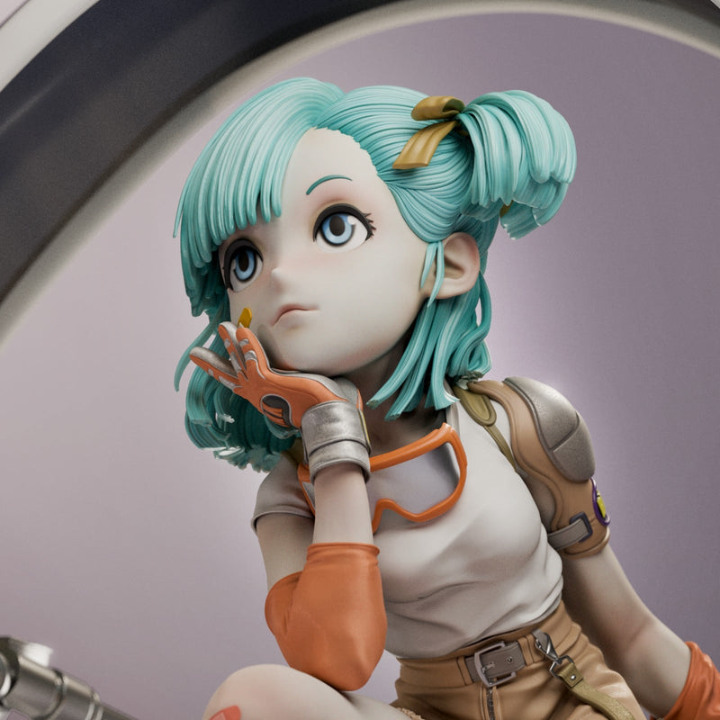 Bulma Resin Statue - view 1